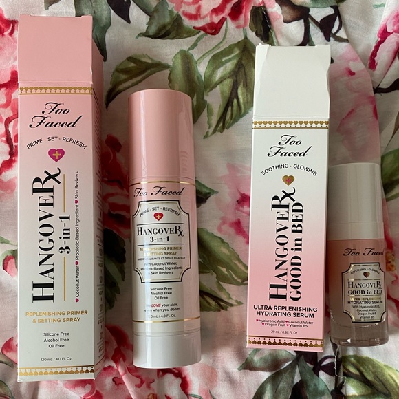 Too Faced duo - primer and setting spray + hydrating serum - Picture 4 of 8